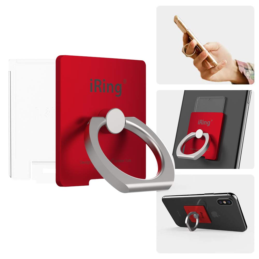 Iring Link, Made In Korea, Wireless Charging Friendly Phone Holder   Cell Phone Ring Grip Finger Holder And Stand Compatible Wit
